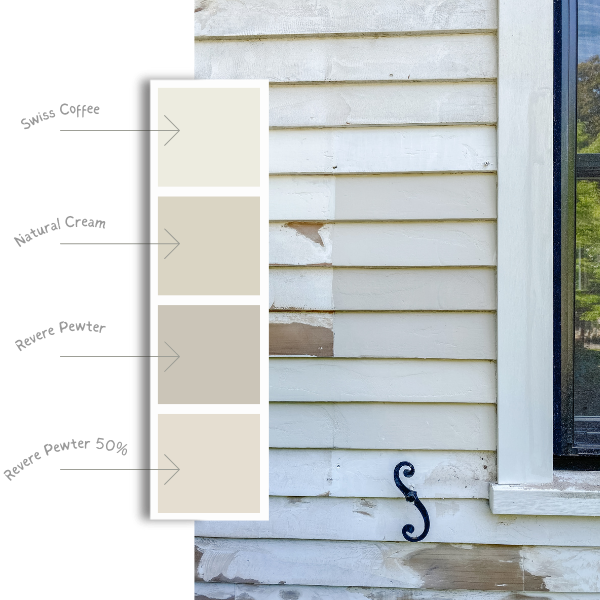 neutral exterior paint colours