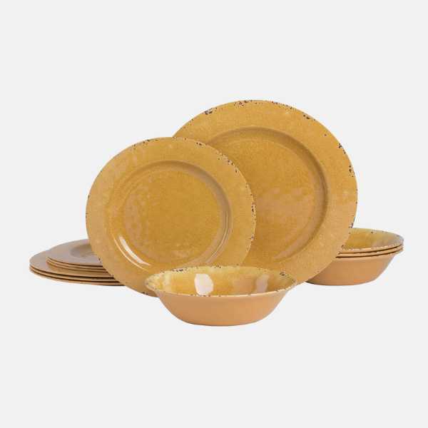 outdoor dinnerware storage