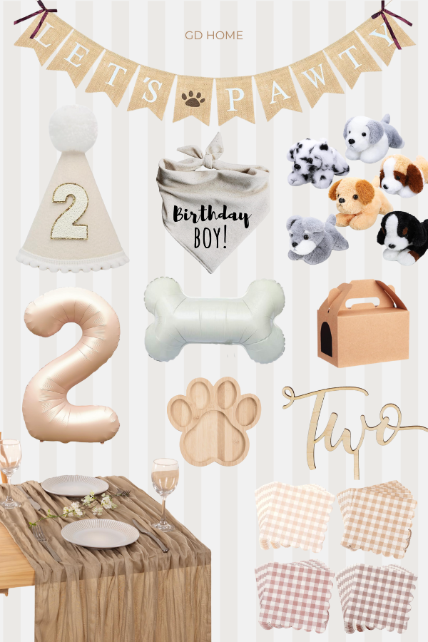 dog party decoration ideas