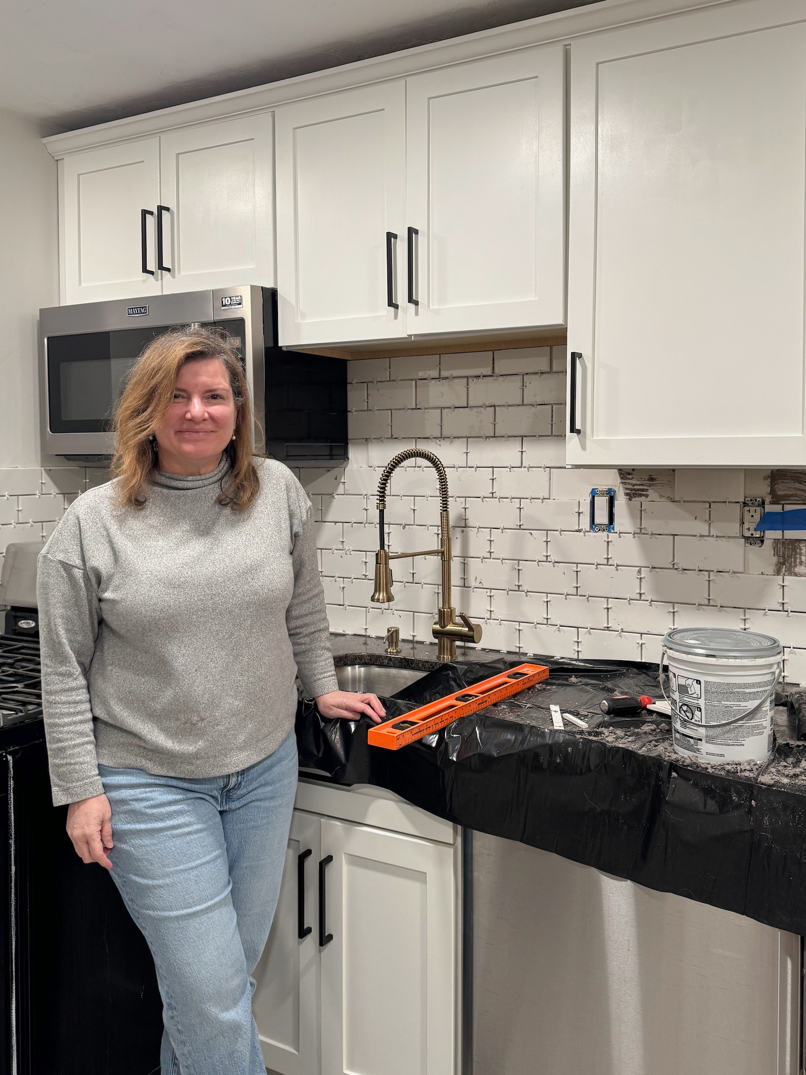 installing backsplash installing backsplash