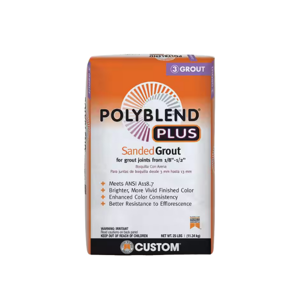 sanded grout