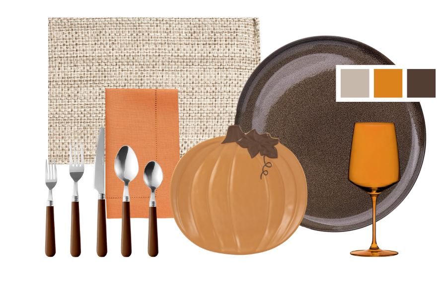 Halloween themed table settings