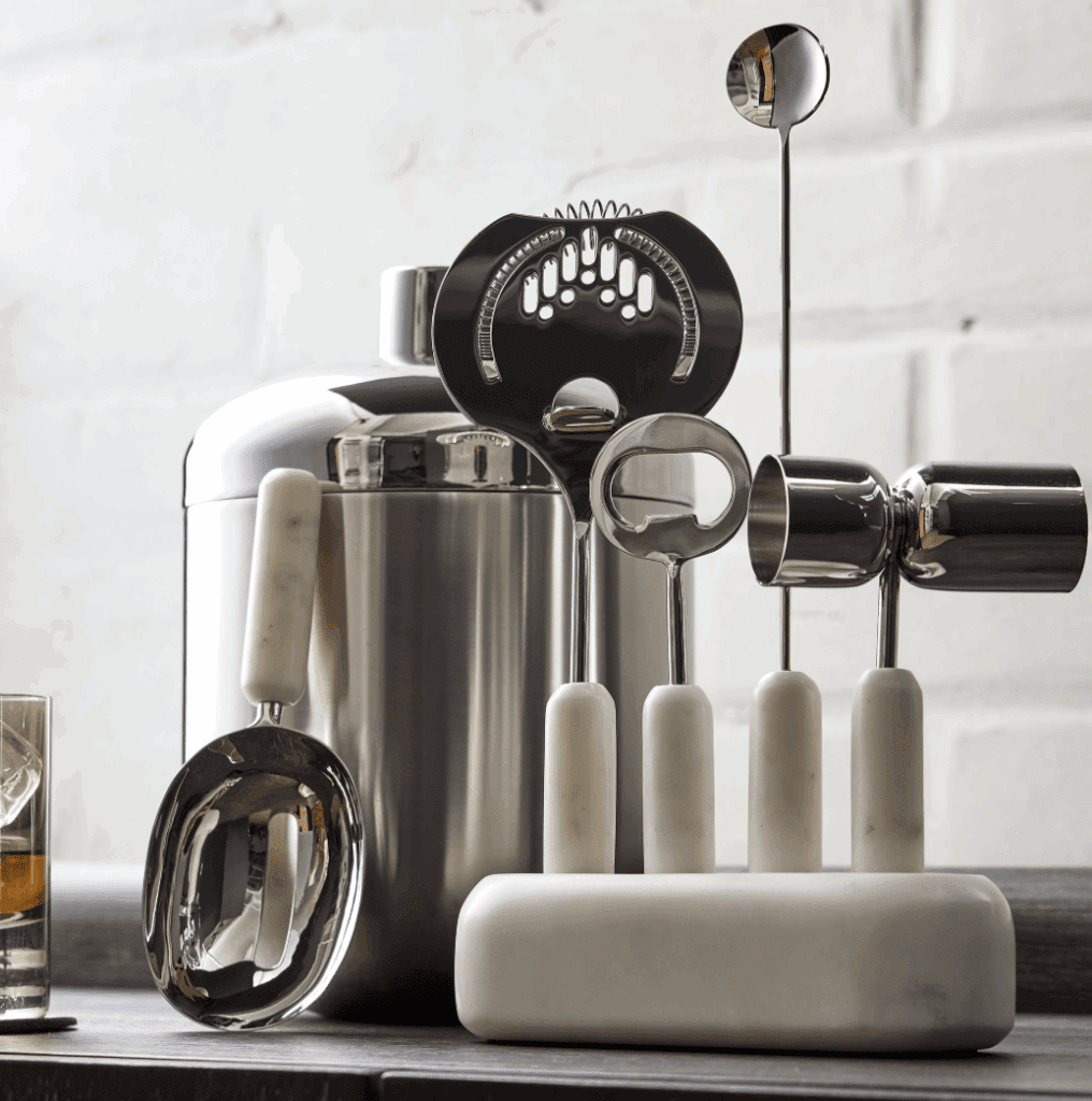 cute bar cart essentials