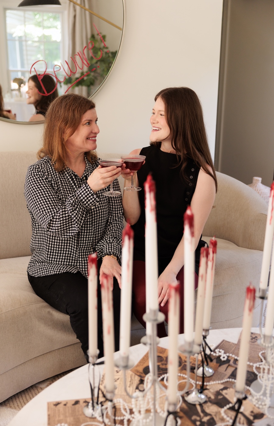 Halloween table settings