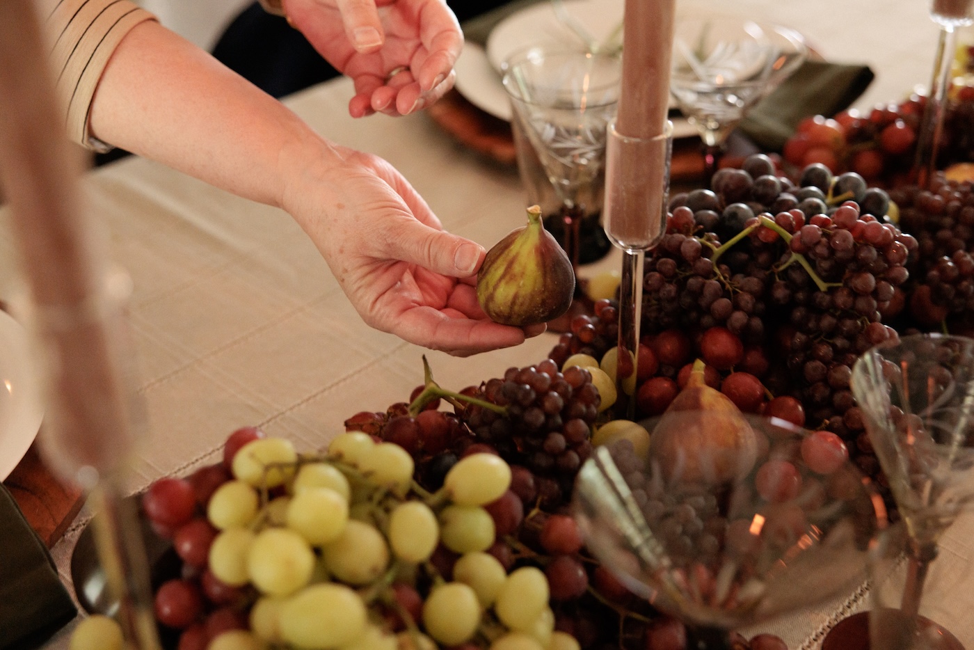 Thanksgiving table centerpiece