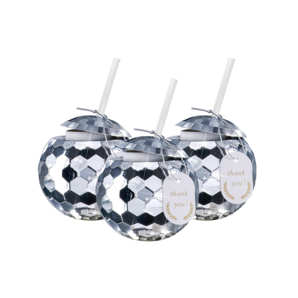 Disco ball cups