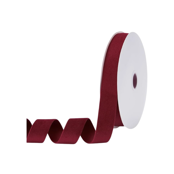 Red velvet ribbon