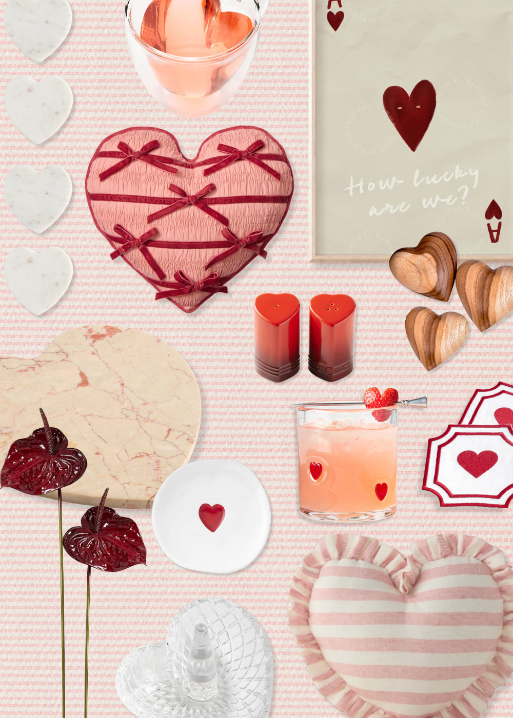 Valentine heart shape