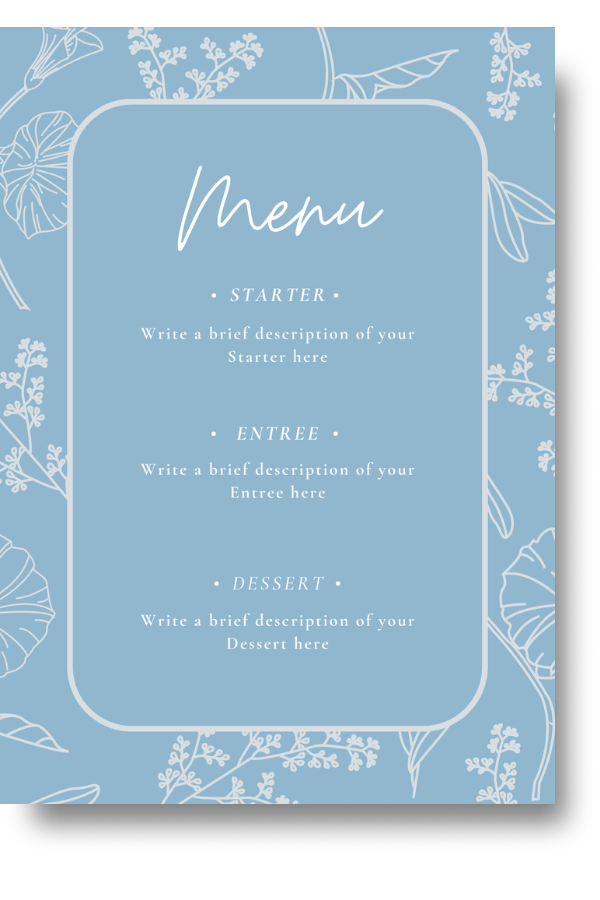 easter menu templates free