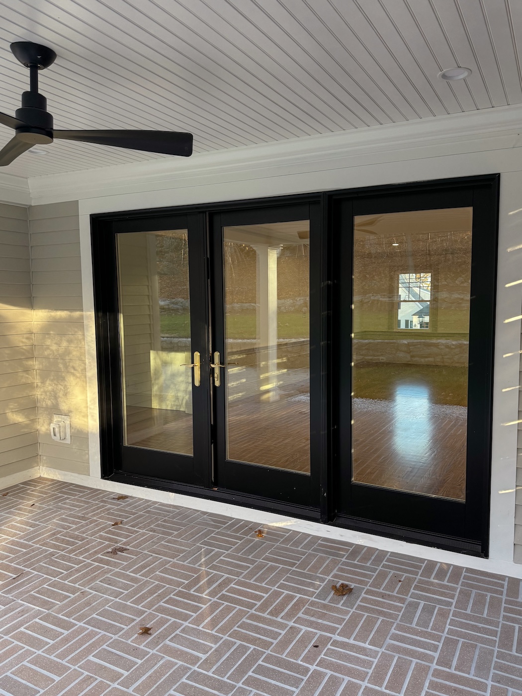 patio renovation before and after