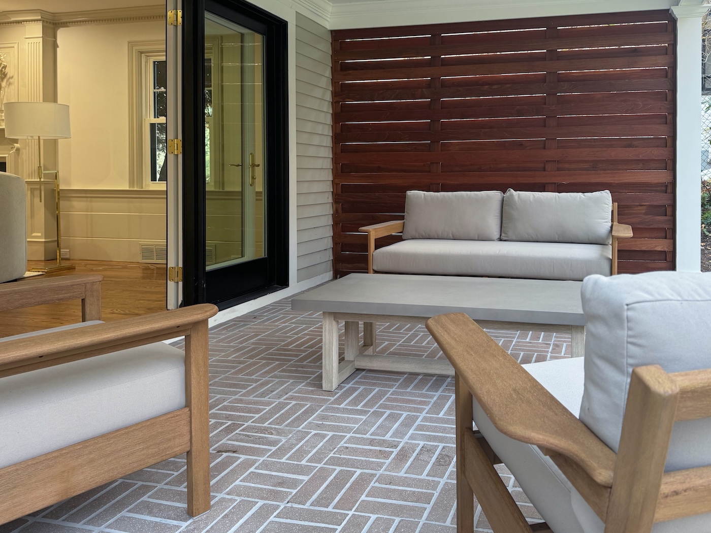 simple patio Designs