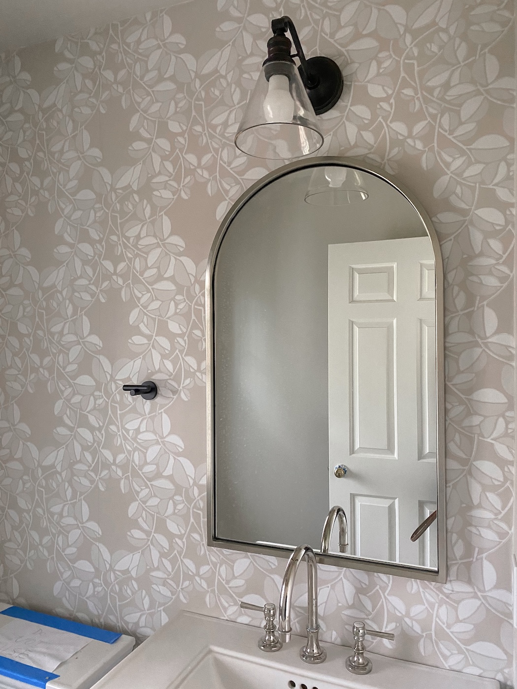 wallpaper installation team