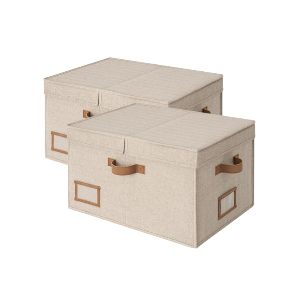 closet storage bins