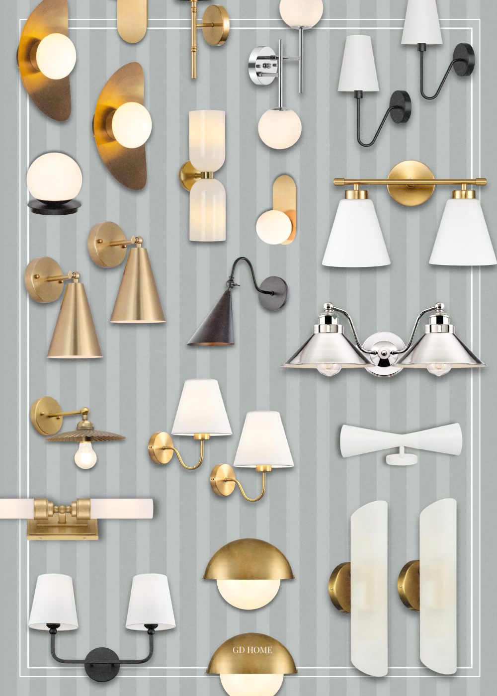 powder room lighting ideas