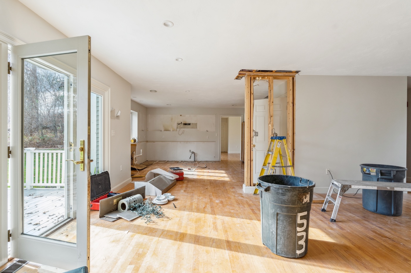 renovation before and after